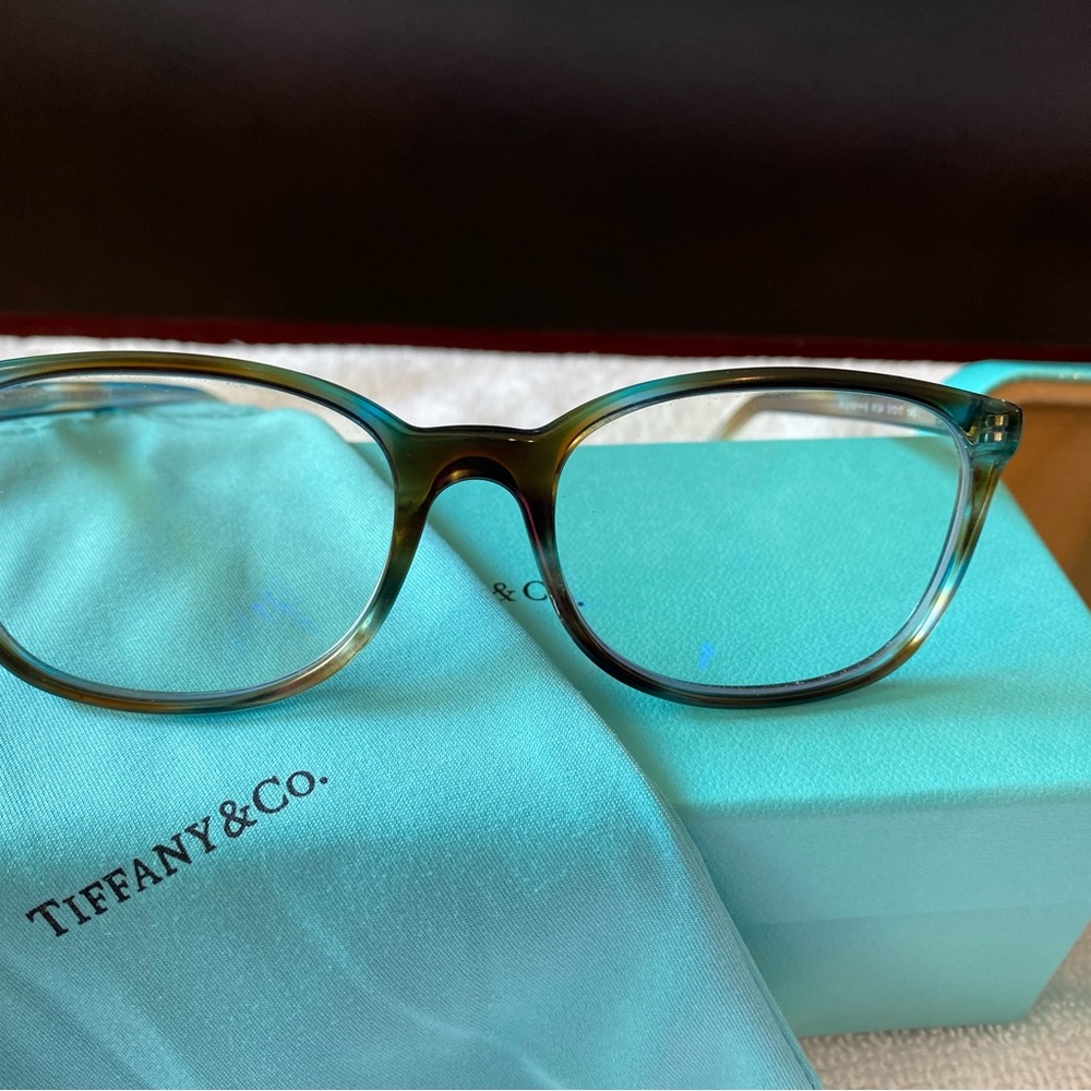 Beautiful Tiffany & Co Frame 2109B 8124  51 Ocean Turquoise  Eyeglasses